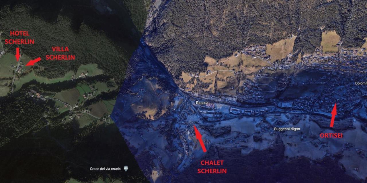 Chalet Scherlin Ortisei Luaran gambar